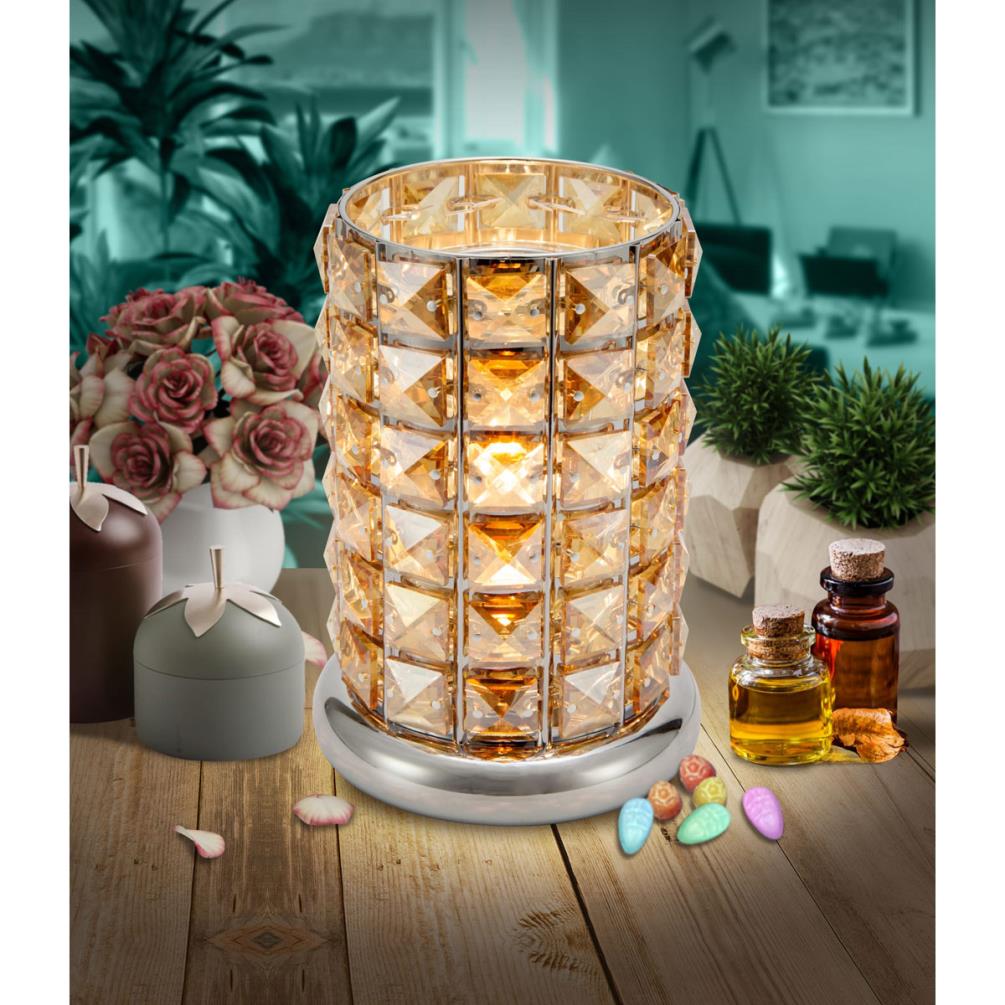 Sense Aroma Coffee Silver Crystal Touch Electric Wax Melt Warmer Extra Image 1